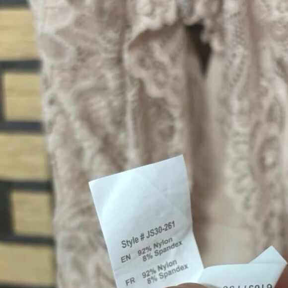 Revamped Tan Lace Dress Size XS - Picture 8 of 9